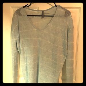 Sheer sweater